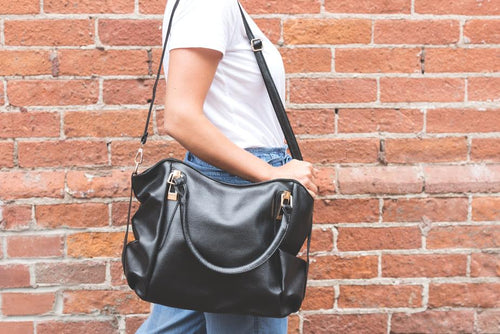 Black Leather Bag type2